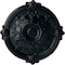 Ekena Millwork Hamilton Ceiling Medallion (Fits Canopies up to 3 3/4"), 17 3/8"OD x 1 3/4"P, Night Shade CM17HANSF - alternate 1